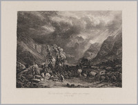 KG 14129
          <br/>
          Gezicht op de Alpen na een orkaan
          <br/>
          <em>Calame, Alexandre (1810 - 1864)</em>